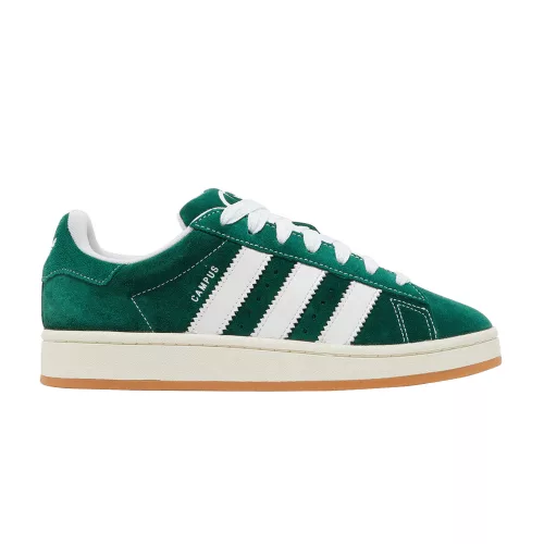 adidas Campus 00s Dark Green Cloud White alacsony szárú sneaker – termékfotó, oldalnézet