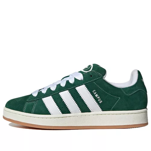 adidas Campus 00s Dark Green Cloud White alacsony szárú sneaker – termékfotó, oldalnézet