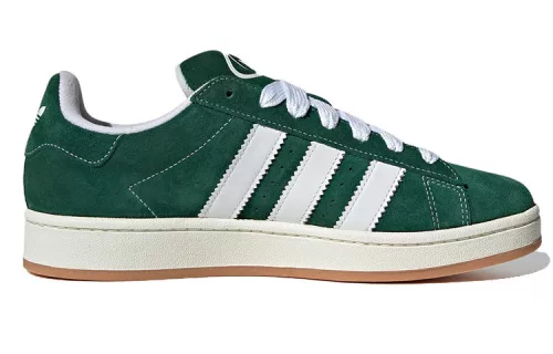 adidas Campus 00s Dark Green Cloud White alacsony szárú sneaker – termékfotó, oldalnézet