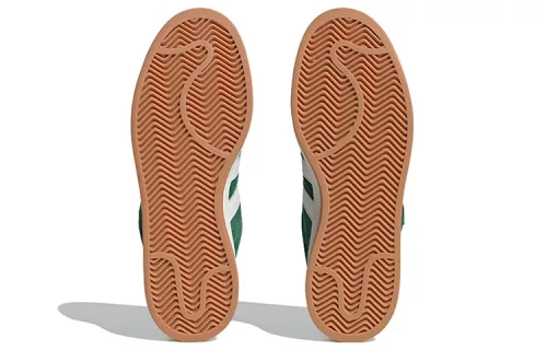 adidas Campus 00s Dark Green Cloud White alacsony szárú sneaker – termékfotó, oldalnézet