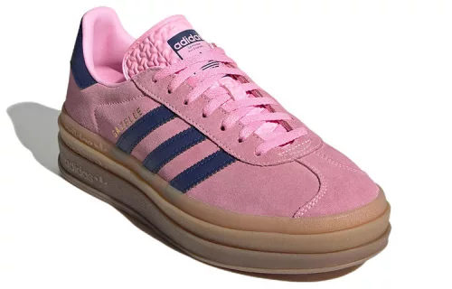 adidas Gazelle Bold Pink Glow (Women's) alacsony szárú sneaker – termékfotó, oldalnézet