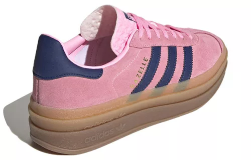 adidas Gazelle Bold Pink Glow (Women's) alacsony szárú sneaker – termékfotó, oldalnézet
