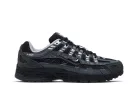Nike P-6000 Suede Anthracite Metallic Silver férfi alacsony szárú utcai sneaker szürke