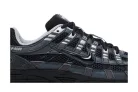 Nike P-6000 Suede Anthracite Metallic Silver férfi alacsony szárú utcai sneaker szürke
