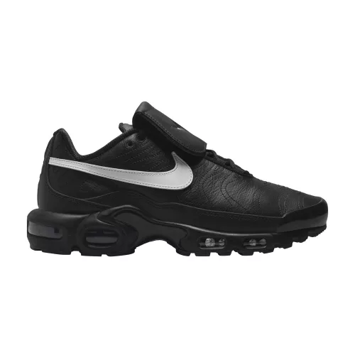 Nike Air Max Plus Tiempo Black White (Women's) alacsony szárú sneaker – termékfotó, oldalnézet