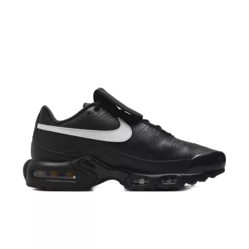 Nike Air Max Plus Tiempo Black White (Women's) alacsony szárú sneaker – termékfotó, oldalnézet