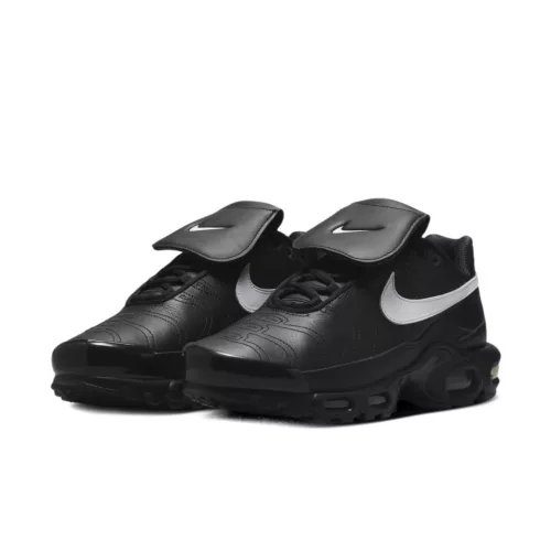 Nike Air Max Plus Tiempo Black White (Women's) alacsony szárú sneaker – termékfotó, oldalnézet