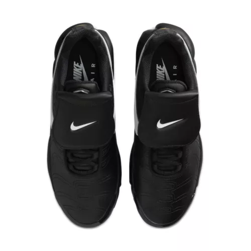 Nike Air Max Plus Tiempo Black White (Women's) alacsony szárú sneaker – termékfotó, oldalnézet