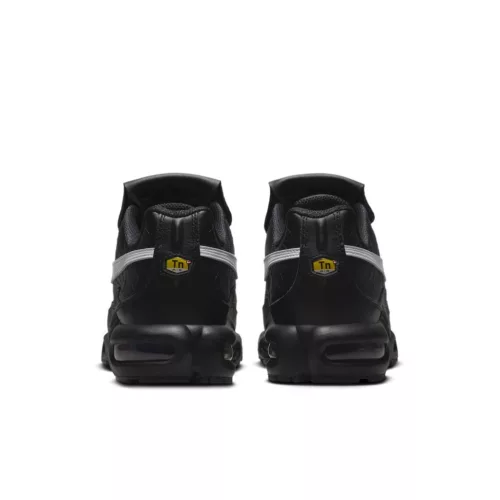 Nike Air Max Plus Tiempo Black White (Women's) alacsony szárú sneaker – termékfotó, oldalnézet