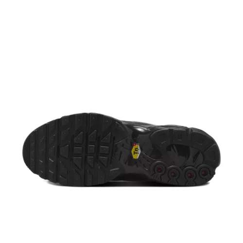 Nike Air Max Plus Tiempo Black White (Women's) alacsony szárú sneaker – termékfotó, oldalnézet