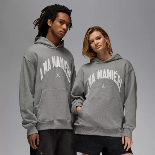 Jordan X A Ma Maniere Hoodie Flat Pewter – termékfotó, oldalnézet