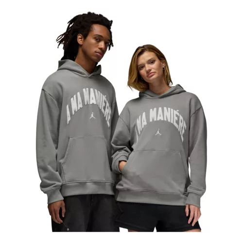 Jordan X A Ma Maniere Hoodie Flat Pewter – termékfotó, oldalnézet