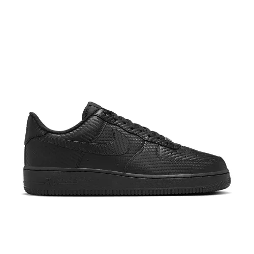 Nike Air Force 1 Low Black Carbon Fiber alacsony szárú sneaker – termékfotó, oldalnézet
