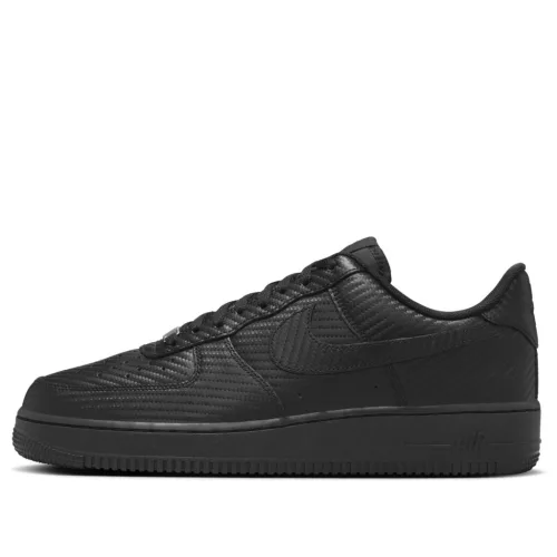 Nike Air Force 1 Low Black Carbon Fiber alacsony szárú sneaker – termékfotó, oldalnézet