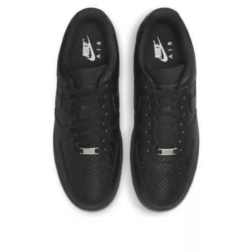 Nike Air Force 1 Low Black Carbon Fiber alacsony szárú sneaker – termékfotó, oldalnézet