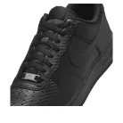 Nike Air Force 1 Low Black Carbon Fiber alacsony szárú sneaker – termékfotó, oldalnézet