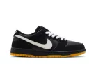 Nike Dunk Low Pro SB Black White Gum férfi alacsony szárú utcai sneaker fekete fehér