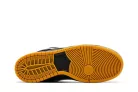Nike Dunk Low Pro SB Black White Gum férfi alacsony szárú utcai sneaker fekete fehér