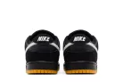 Nike Dunk Low Pro SB Black White Gum férfi alacsony szárú utcai sneaker fekete fehér