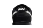 Nike Dunk Low Pro SB Black White Gum férfi alacsony szárú utcai sneaker fekete fehér