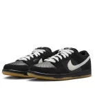 Nike Dunk Low Pro SB Black White Gum alacsony szárú sneaker – termékfotó, oldalnézet