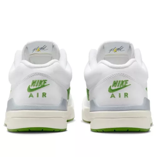 Jordan Stadium 90 White Sail Lightning Chlorophyll (Women's) alacsony szárú sneaker – termékfotó, oldalnézet