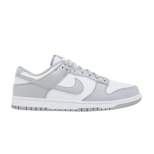 Nike Dunk Low White Light Smoke Grey férfi alacsony szárú utcai sneaker fehér szürke