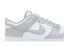 Nike Dunk Low White Light Smoke Grey férfi alacsony szárú utcai sneaker fehér szürke