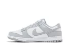 Nike Dunk Low White Light Smoke Grey férfi alacsony szárú utcai sneaker fehér szürke