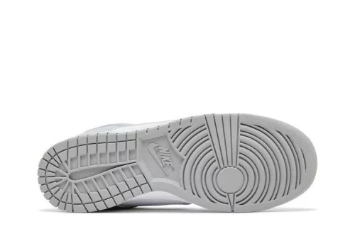 Nike Dunk Low White Light Smoke Grey férfi alacsony szárú utcai sneaker fehér szürke