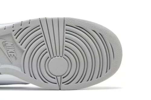Nike Dunk Low White Light Smoke Grey férfi alacsony szárú utcai sneaker fehér szürke