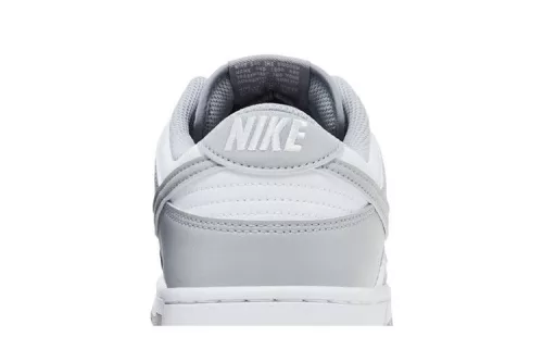Nike Dunk Low White Light Smoke Grey férfi alacsony szárú utcai sneaker fehér szürke
