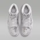 Jordan 1 Retro High OG Swarovski Vast Grey (Women's) magas szárú sneaker – termékfotó, oldalnézet