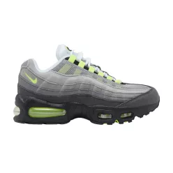   Nike Air Max 95 Big Bubble Neon (GS) gyerek alacsony szárú utcai sneaker fekete sárga szürke