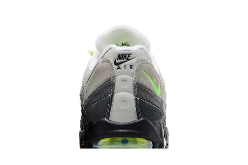 Nike Air Max 95 Big Bubble Neon (GS) gyerek alacsony szárú utcai sneaker fekete sárga szürke