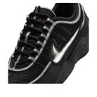 Nike Air Zoom Spiridon Black Metallic Silver alacsony szárú sneaker – termékfotó, oldalnézet