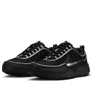 Nike Air Zoom Spiridon Black Metallic Silver alacsony szárú sneaker – termékfotó, oldalnézet