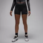 Jordan Sport Leak Protection: Period Women's Shorts Black/White – termékfotó, oldalnézet