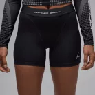 Jordan Sport Leak Protection: Period Women's Shorts Black/White – termékfotó, oldalnézet