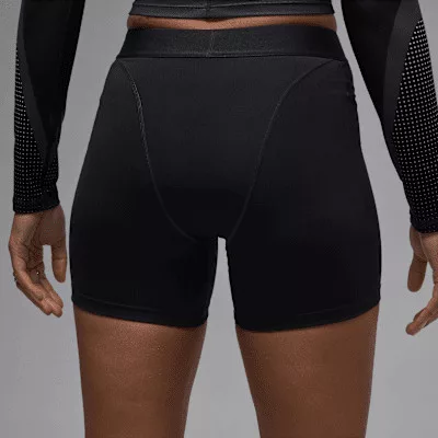 Jordan Sport Leak Protection: Period Women's Shorts Black/White – termékfotó, oldalnézet