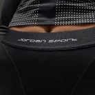 Jordan Sport Leak Protection: Period Women's Shorts Black/White – termékfotó, oldalnézet