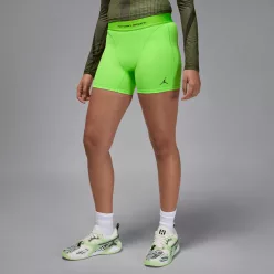 Jordan Sport Leak Protection: Period Women's Shorts Electric Green – termékfotó, oldalnézet
