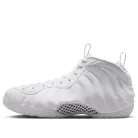 Nike Air Foamposite One Triple White alacsony szárú sneaker – termékfotó, oldalnézet