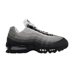 Nike Air Max 95 OG Big Bubble Black Medium Olive (Women's) alacsony szárú sneaker – termékfotó, oldalnézet