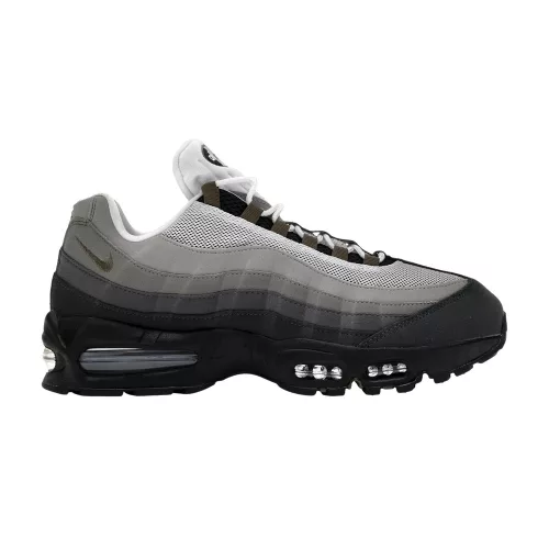 Nike Air Max 95 OG Big Bubble Black Medium Olive (Women's) alacsony szárú sneaker – termékfotó, oldalnézet