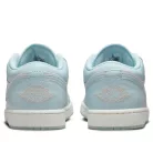 Jordan 1 Low SE Glacier Blue Summit White alacsony szárú sneaker – termékfotó, oldalnézet