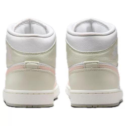 Jordan 1 Mid SE White Sea Glass Glacier Blue Guava Ice közepes szárú sneaker – termékfotó, oldalnézet