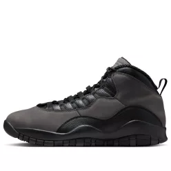 Jordan 10 Retro Shadow (2025) alacsony szárú sneaker – termékfotó, oldalnézet