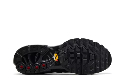 Nike Air Max Plus SE Black Chrome Silver (Women's) női alacsony szárú utcai sneaker fekete