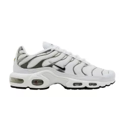Nike Air Max Plus SE White Metallic Silver (Women's) alacsony szárú sneaker – termékfotó, oldalnézet